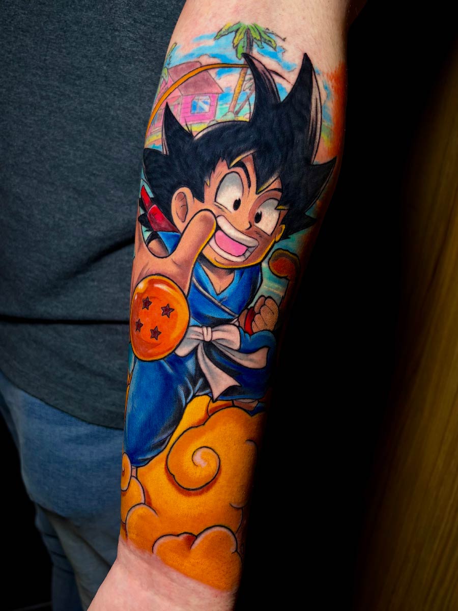 Anime Tattoo Work 4