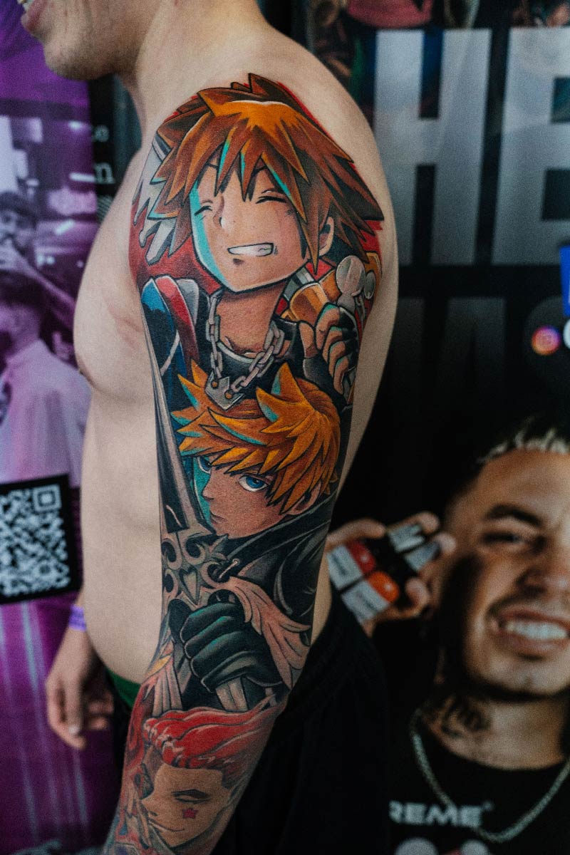 Anime Tattoo Work 2
