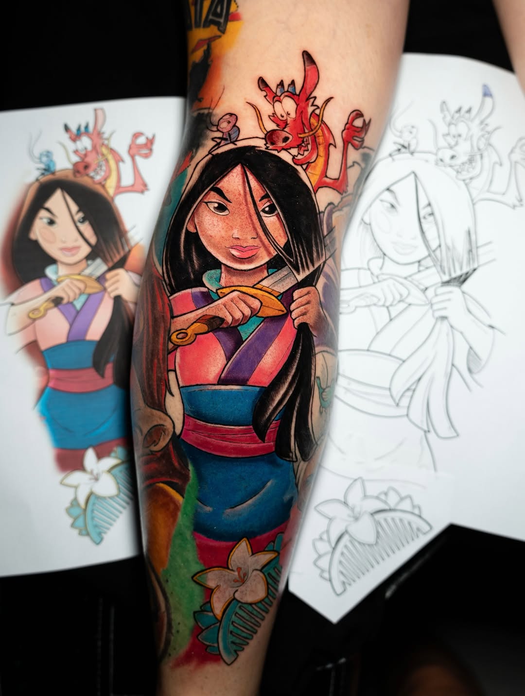 Anime Tattoo Work 5